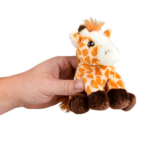 Plush Giraffe Toy 5" Buttersoft Small World Giraffe