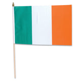 Irish Flag on Pole (1 DZ)