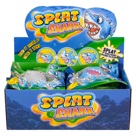 Splat Shark Toy (12 PC Display)