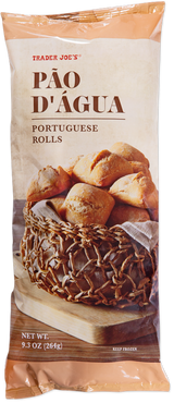 Portuguese Water Rolls Pao D Agua Frozen Dinner Bread 9.3 Oz