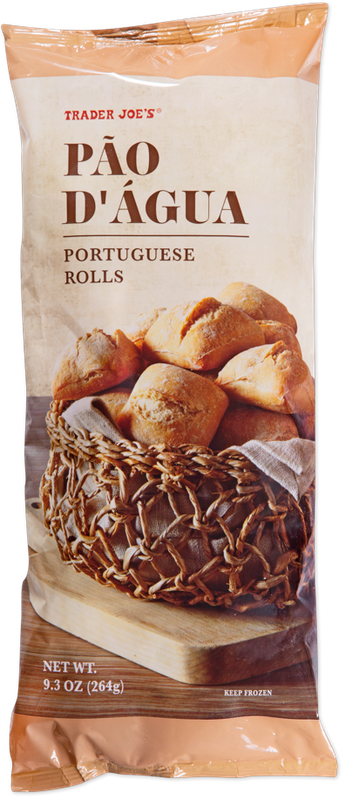 Portuguese Water Rolls Pao D Agua Frozen Dinner Bread 9.3 Oz