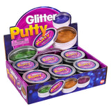 Glitter Putty in Tin Box (12 Pc Display)