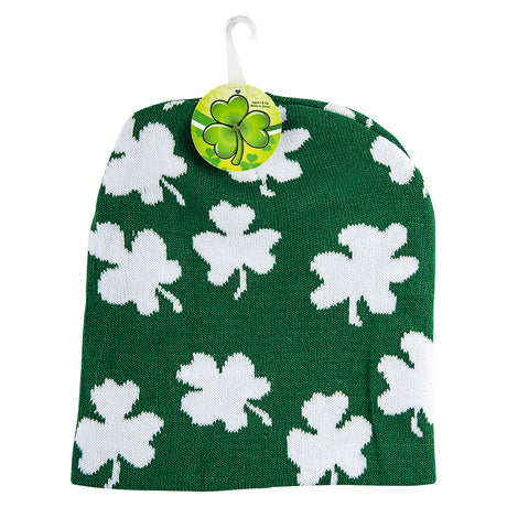Shamrock Knit Beanie Hat