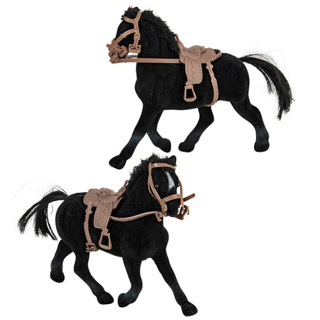Flocked Horses (1 DZ)