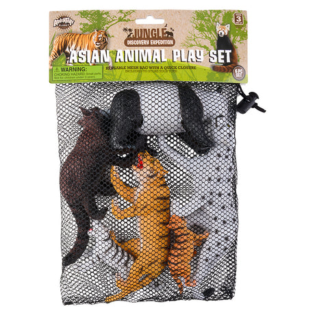 Asian Animal Assortment Mesh Bag Set