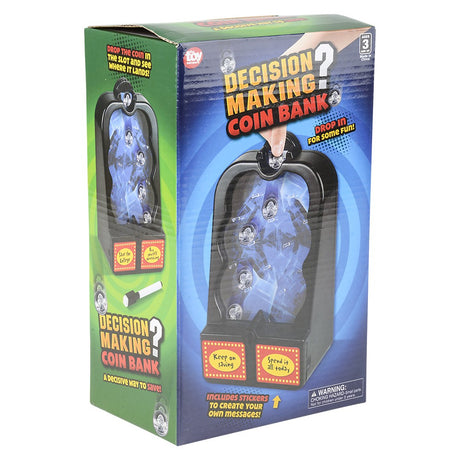 Decision Maker Coin Bank 10"