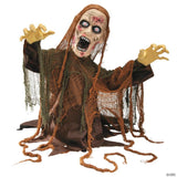 2 Ft. 3 1/2" Animated Groud Breaker Zombie Halloween Decoration