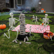 2 Ft. - 5 Ft. Posable Plastic Skeleton Family Halloween Decorating Kit - 5 Pc.