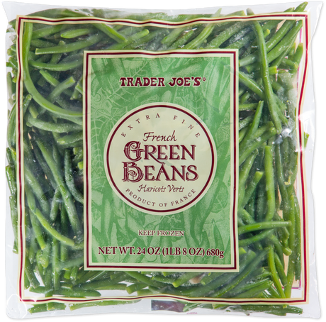 Extra Fine French Green Beans Frozen Fresh Vegetables 24 Oz