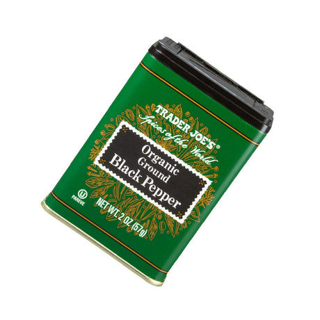 Organic Ground Black Pepper 2 Oz