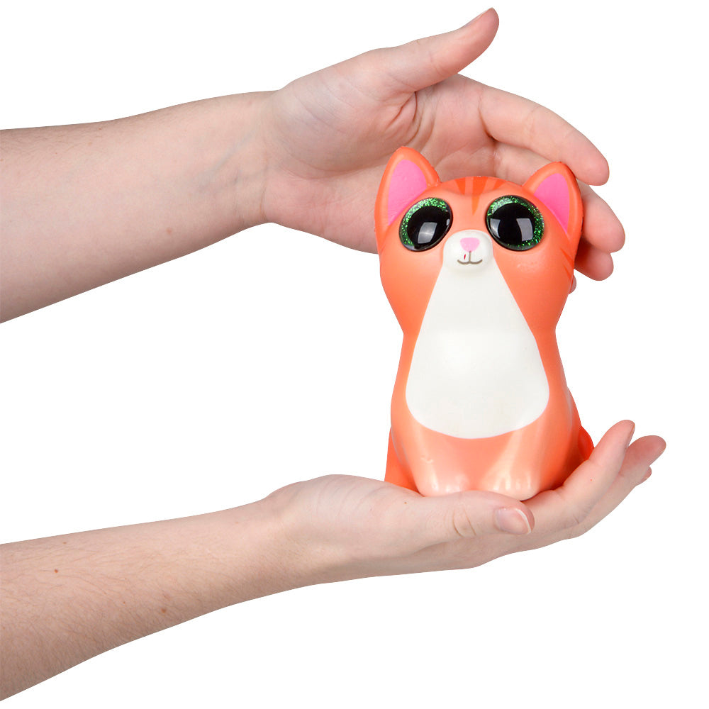 Squish Animals Sparkle Eye Assortment 5.5" (1 DZ)