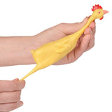 Stretch Chicken Rubber Toy (1 DZ)