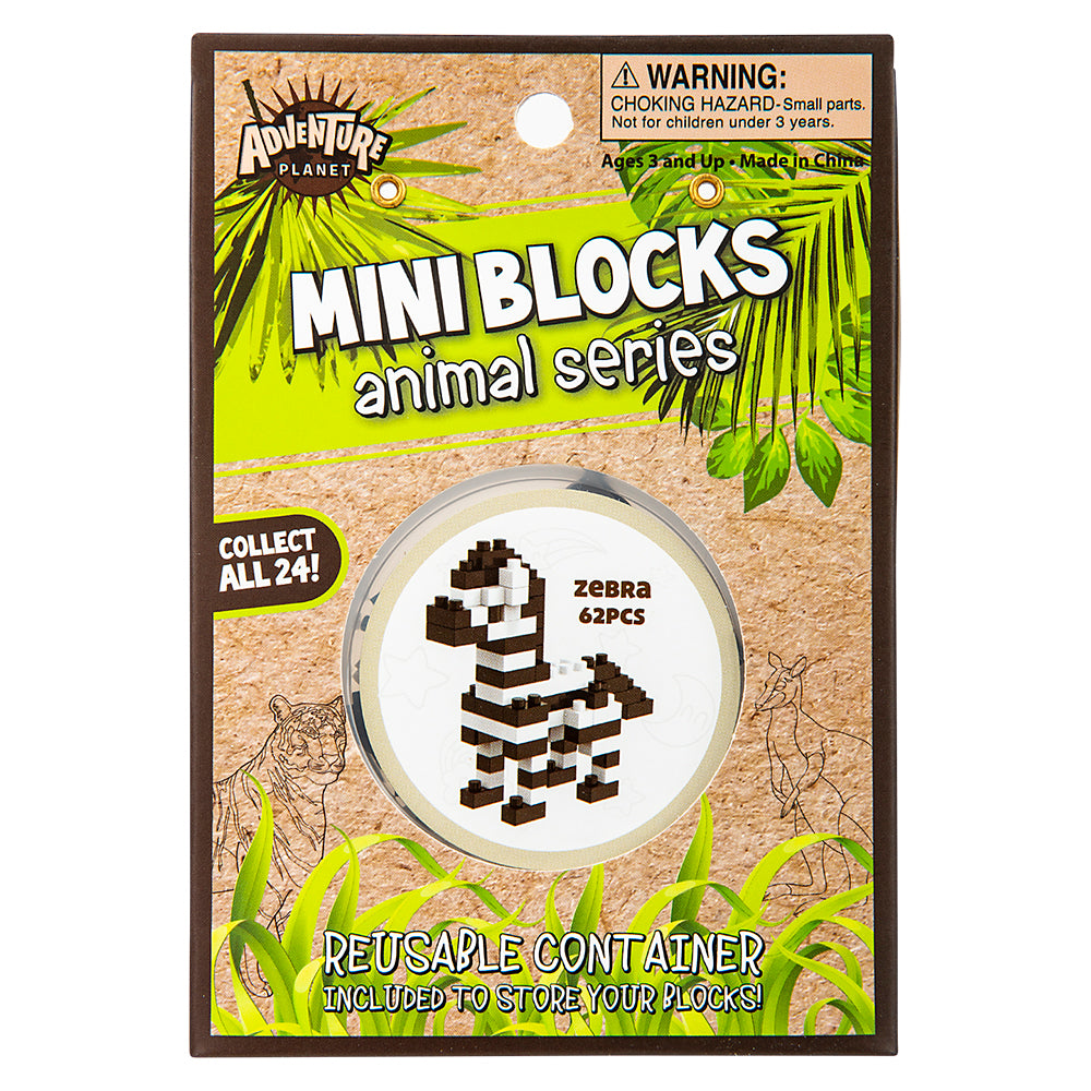 Mini Blocks Zebra (1 PC)