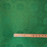 Church Cross Brocade Polyester Fabric - Matte Finish, Cross Pattern, 58/59" Width, 5 Colors (1 Yard)