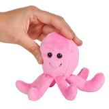 Octopus Plush Toy 3.5" Mighty Mights