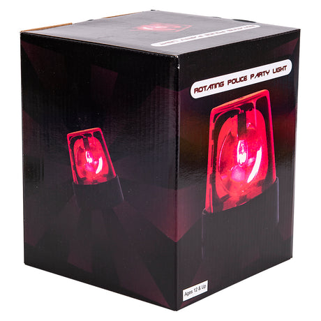 Red Police Beacon Light 7"