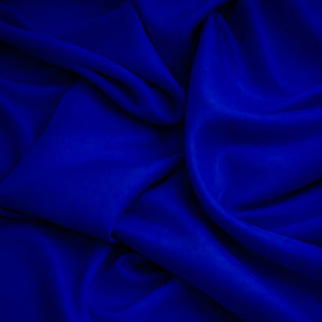 Royal Blue Pongee Lining