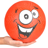 Silly Face Playground Ball (6pc/Un)