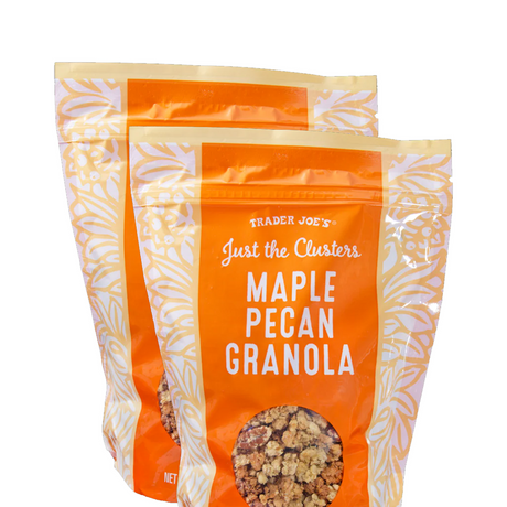 Trader Joe’s Just The Clusters Maple Pecan Granola 16 Oz