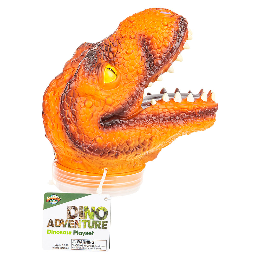 Dinosaur Set With T-Rex Head Case (24 PC)