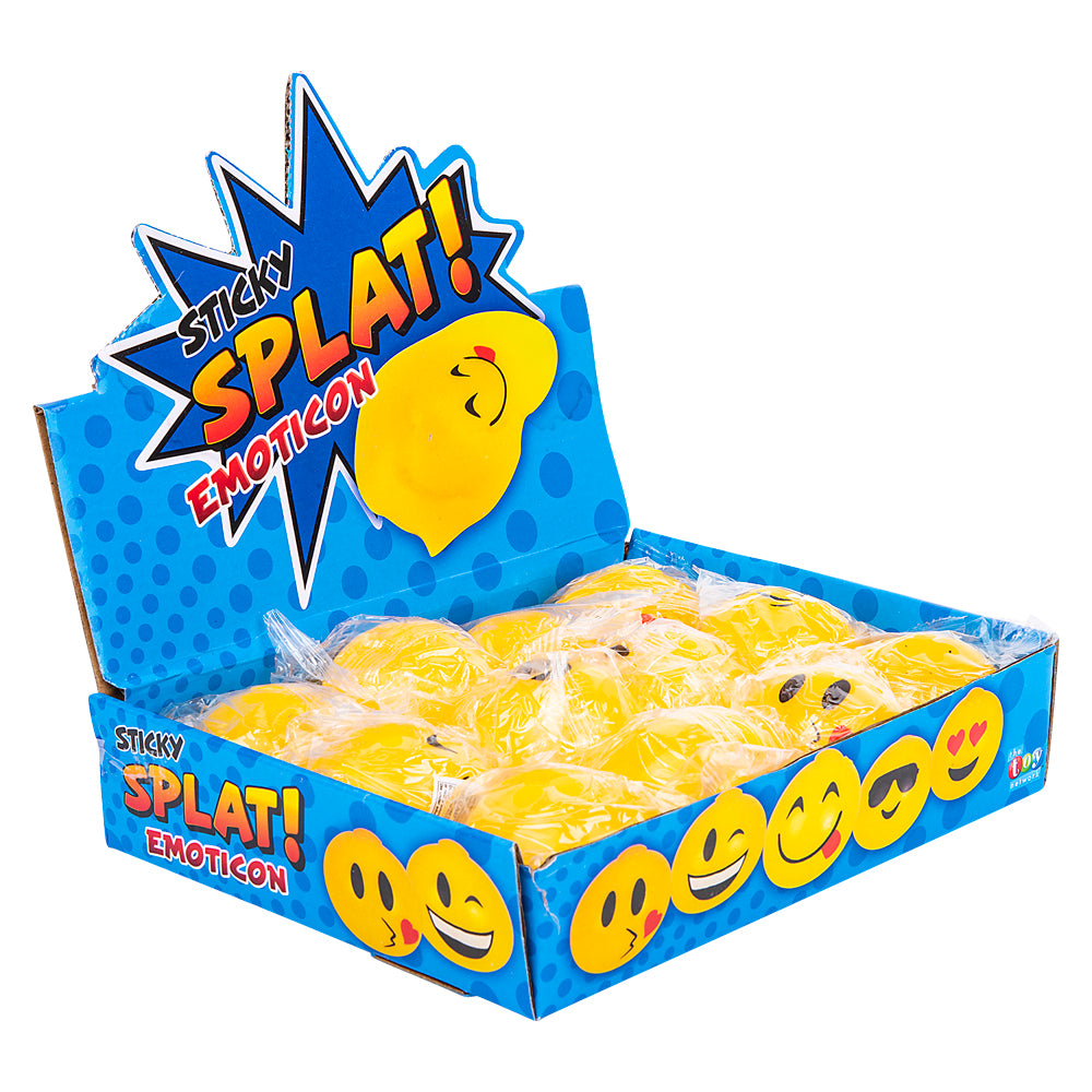 Sticky Splat Emoticon Ball (1 DZ)