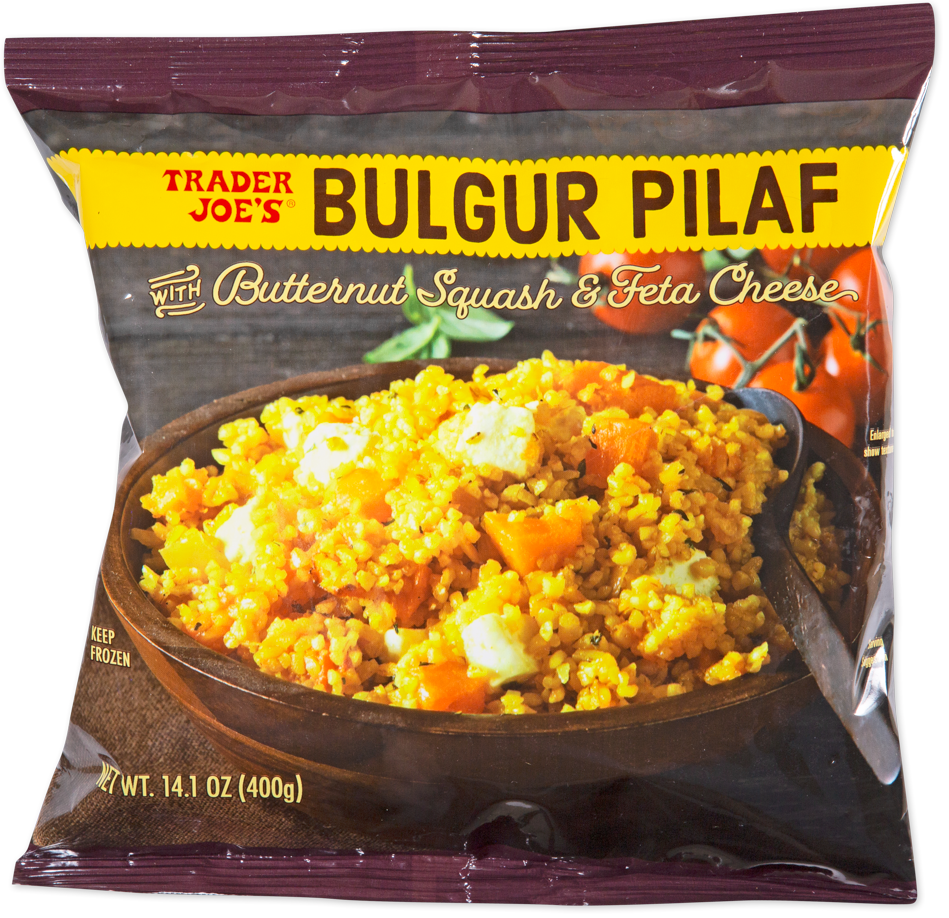 Bulgur Pilaf with Butternut Squash & Feta Cheese Ready Meal 14.1 Oz