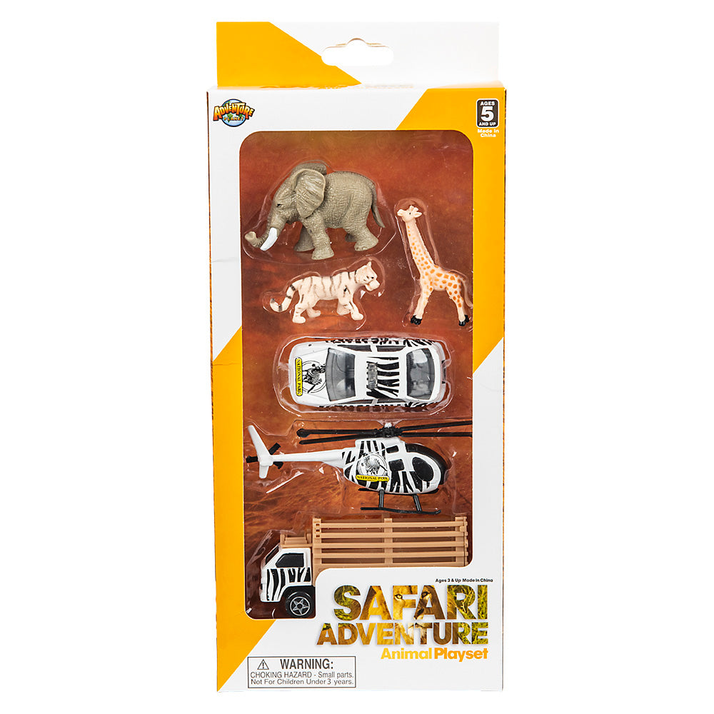 Animal Die-Cast Play Set (6-Piece)
