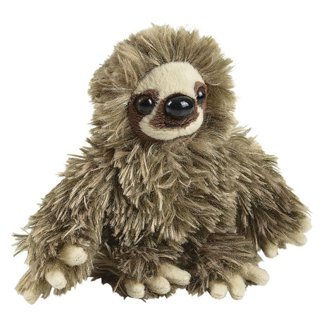 Plush Sloth Brown 6"