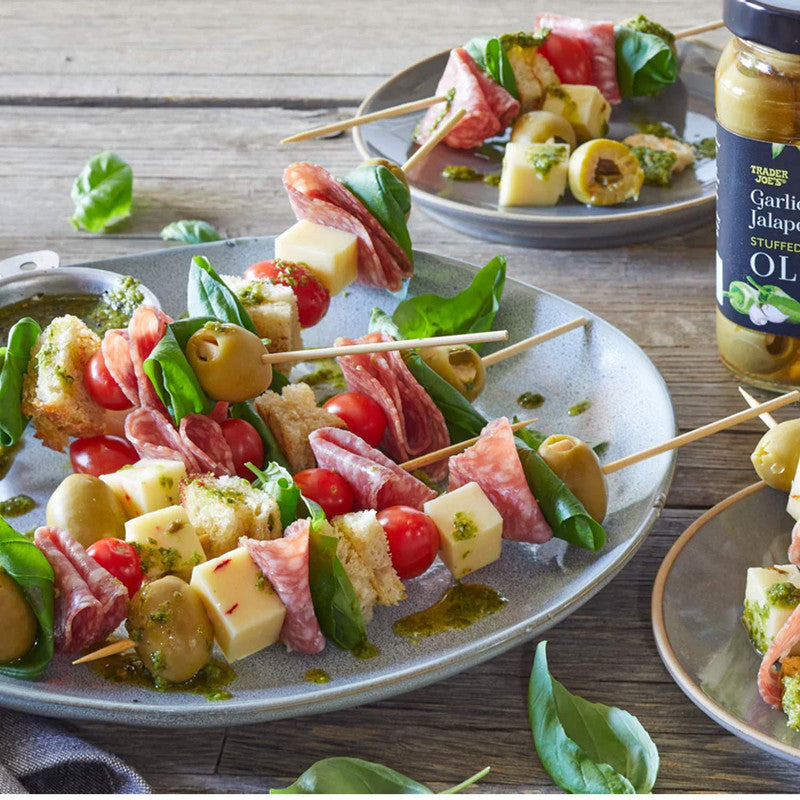 Trader Joe’s Garlic & Jalapeño Stuffed Olives 17.64 Oz