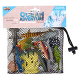 Shark and Ray Mesh Bag Play Set (12 Pc)