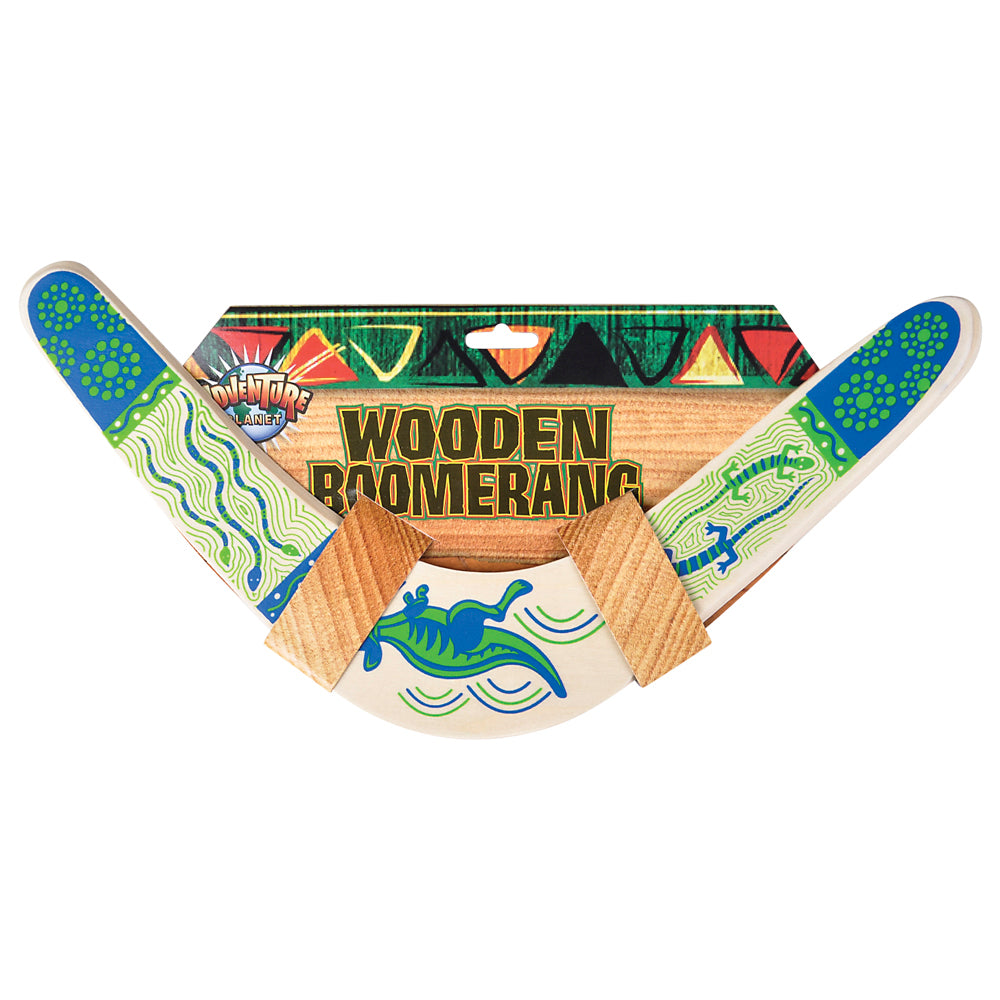 Wooden Boomerangs 14.5 Inch (1 PC)