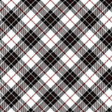 Black Plaid Cloud Cuddle Fabric 58/60"