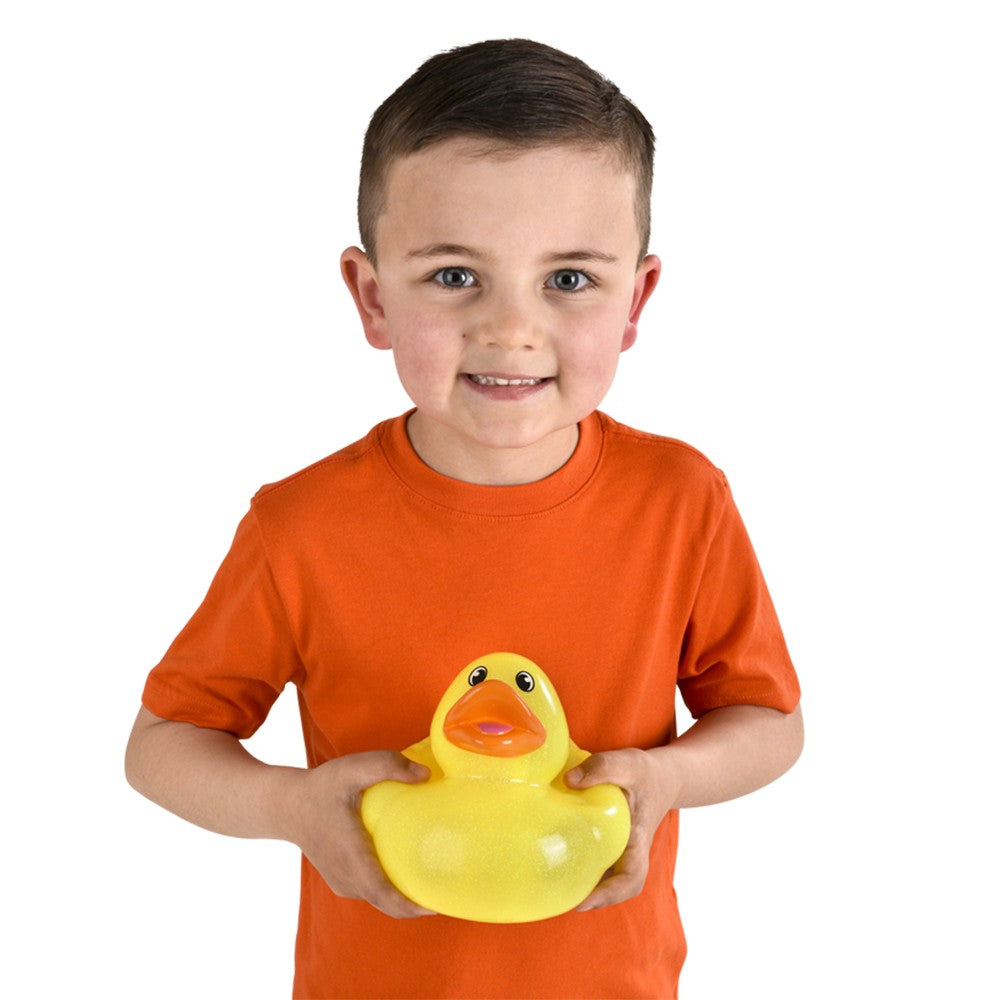 Glitter Rubber Ducky Collectible 6" (1 DZ)