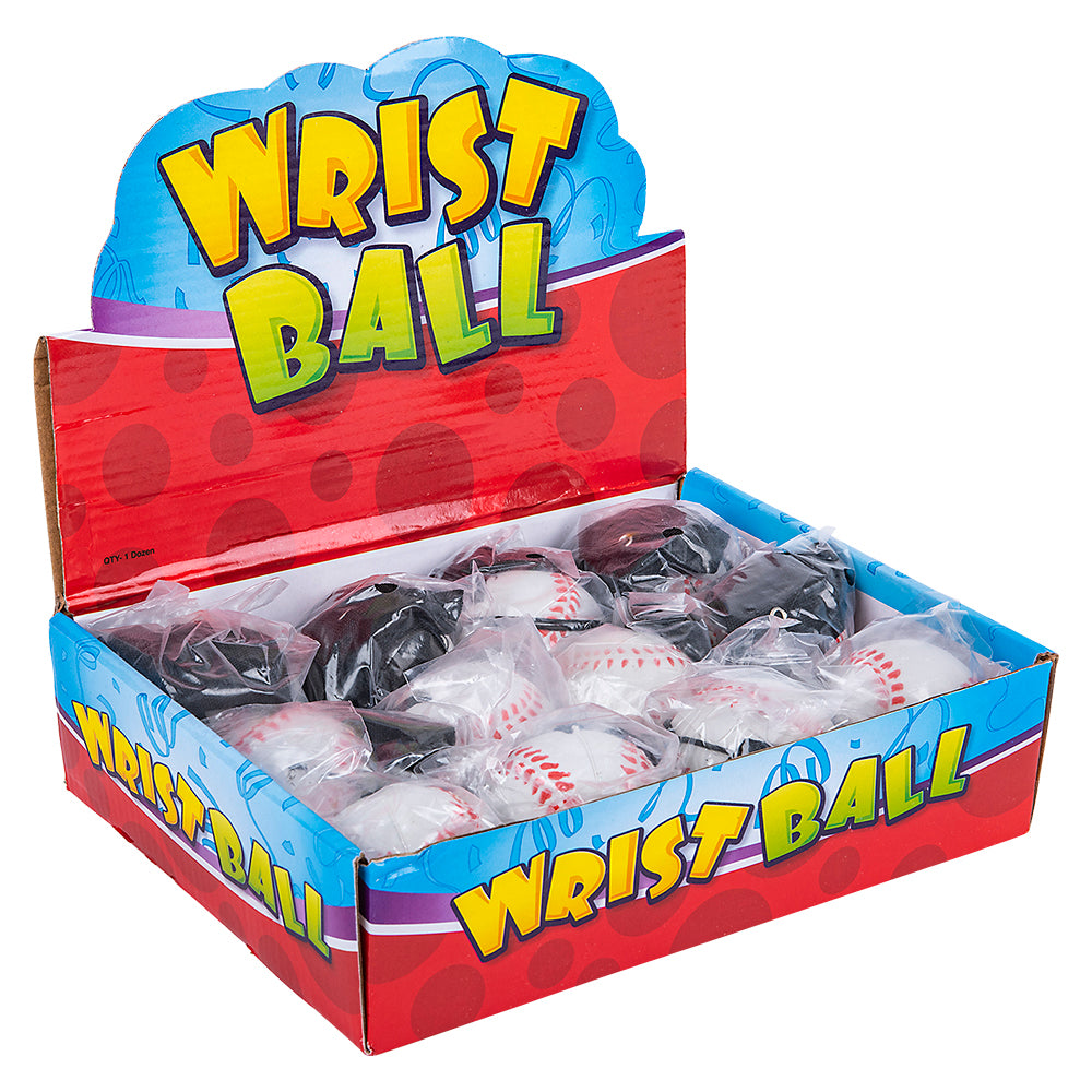 Baseball Wrist Band Return Ball (1 DZ)