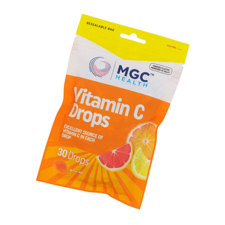 एमजीसी हेल्थ विटामिन सी कफ ड्रॉप्स 30ct पैक