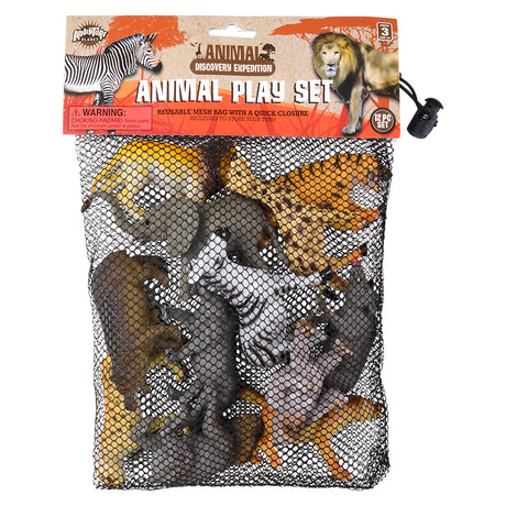 Animal Assortment Mesh Bag Set