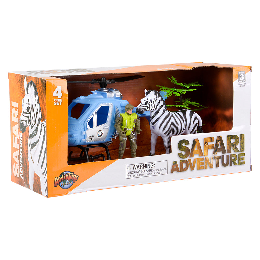 Zebra Adventure Pod Playset