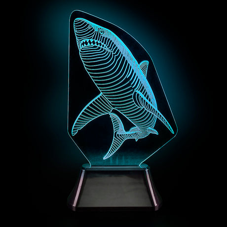 3D Laser Light Shark Light