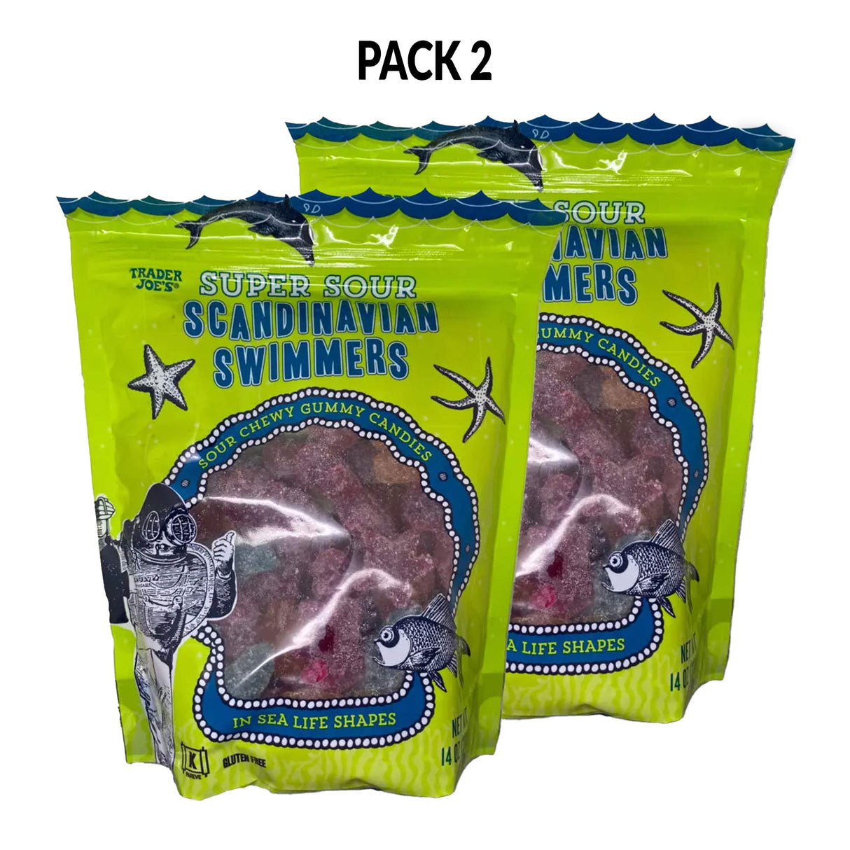 Super Sour Scandinavian Swimmers 5 oz
