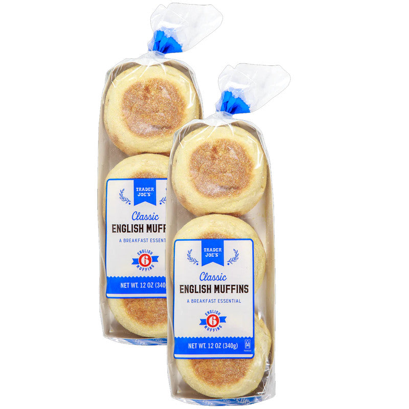 Trader Joe’s Classic English Muffins 12 Oz