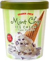 Mint Chip Ice Cream Creamy Peppermint Chocolate Chip Dessert 1 Qt