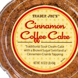Trader Joe’s Cinnamon Coffee Cake 16 Oz