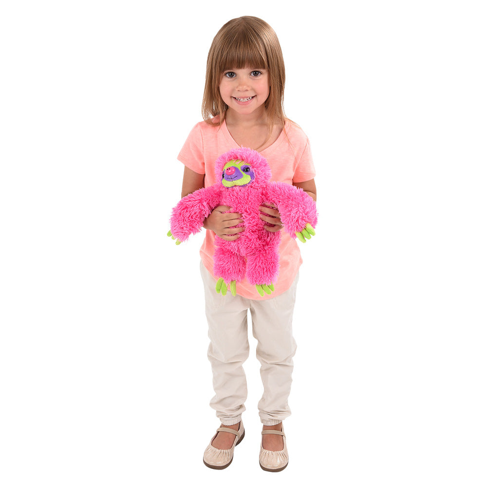 Sloth Plush Neon 11.5"