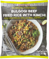 Bulgogi Beef Fried Rice with Kimchi Korean Style Meal 16 Oz