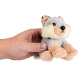 Plush Wolf Small World Toy
