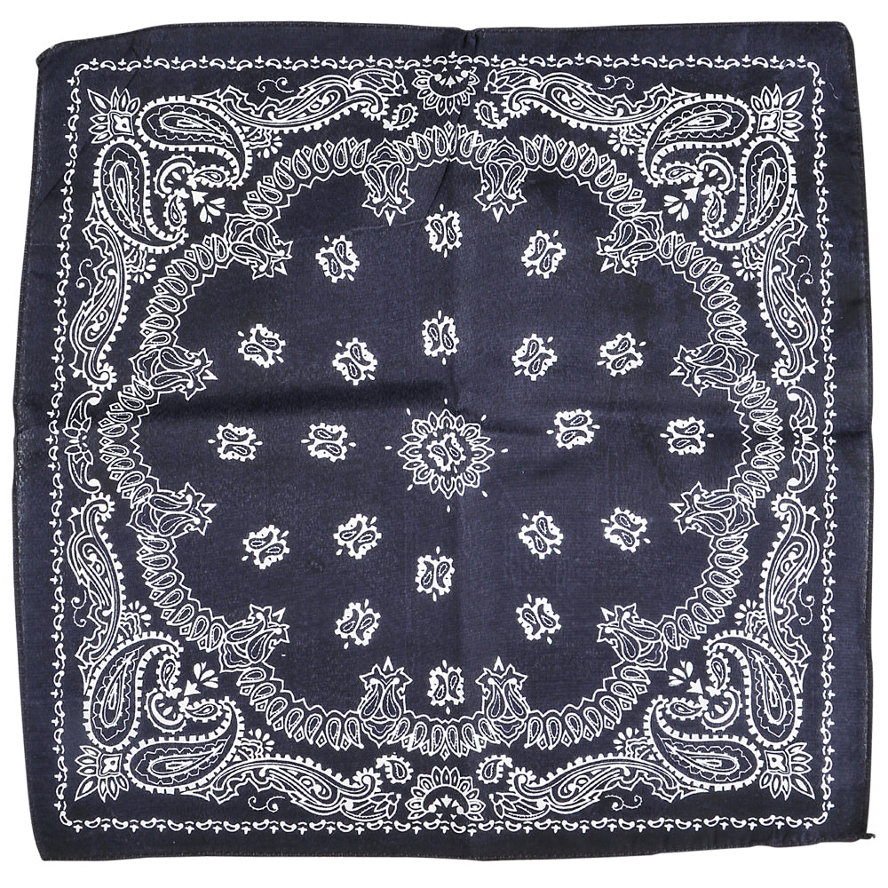 Blue Western Bandana 19" Bandana (1 DZ)