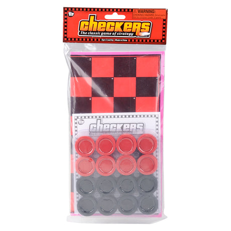 Checkers Set 11" x 9.75" (1 DZ)
