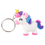 Unicorn Keychains 2.25" (24 Pc Poly Bag)