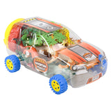 Safari Clear Vehicle Toy Set