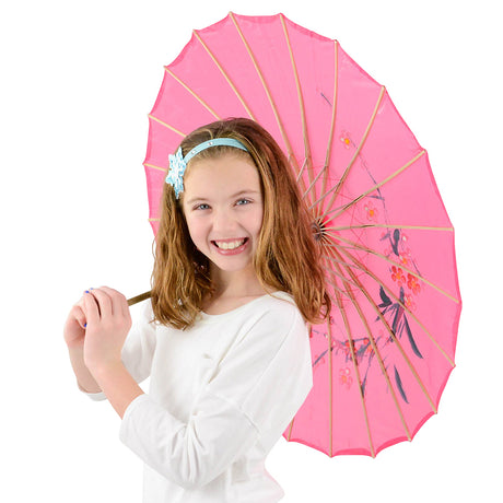 Simulated Silk Parasol